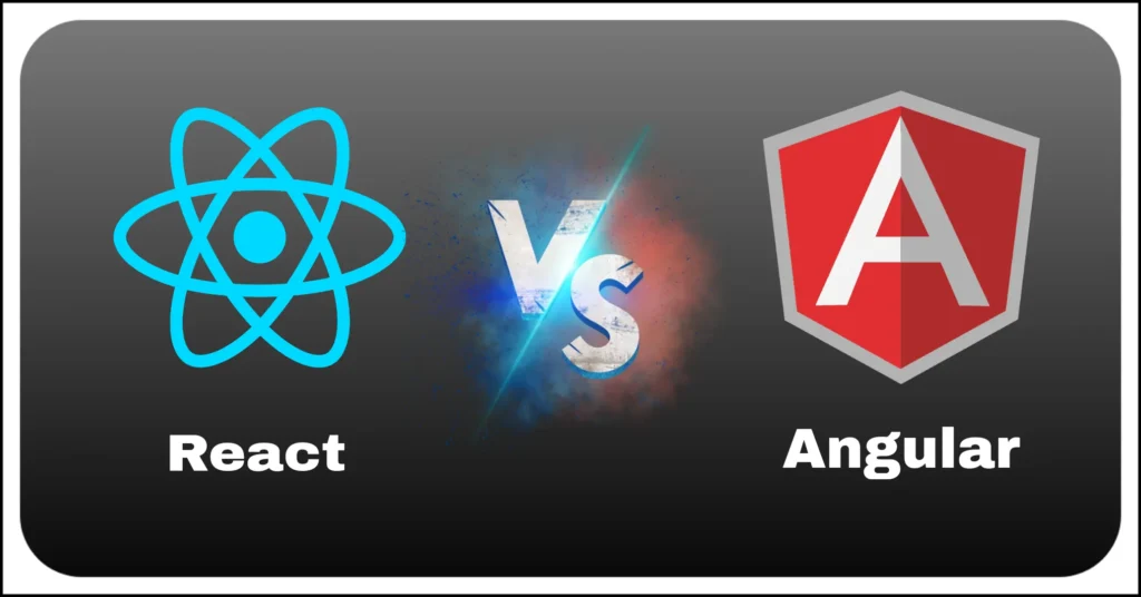 React vs Angular comparison – Pros and cons of both frameworks for web development in 2025.