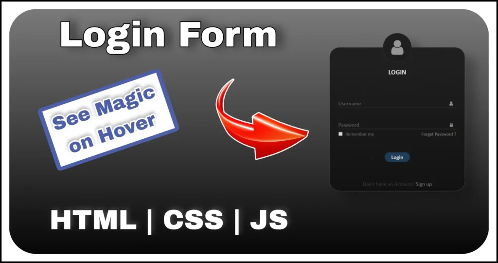 Legend Login Form with Moving Button - Fun CSS Translate UI Component